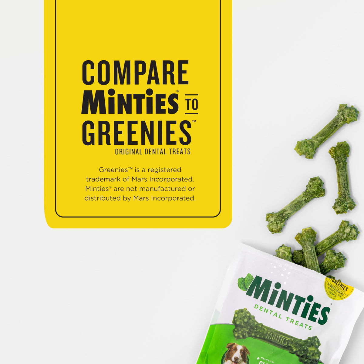 Mint Dental Chews for Dogs 36 Ct G550
