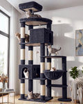 Dark Grey 83in Cat Tree F156