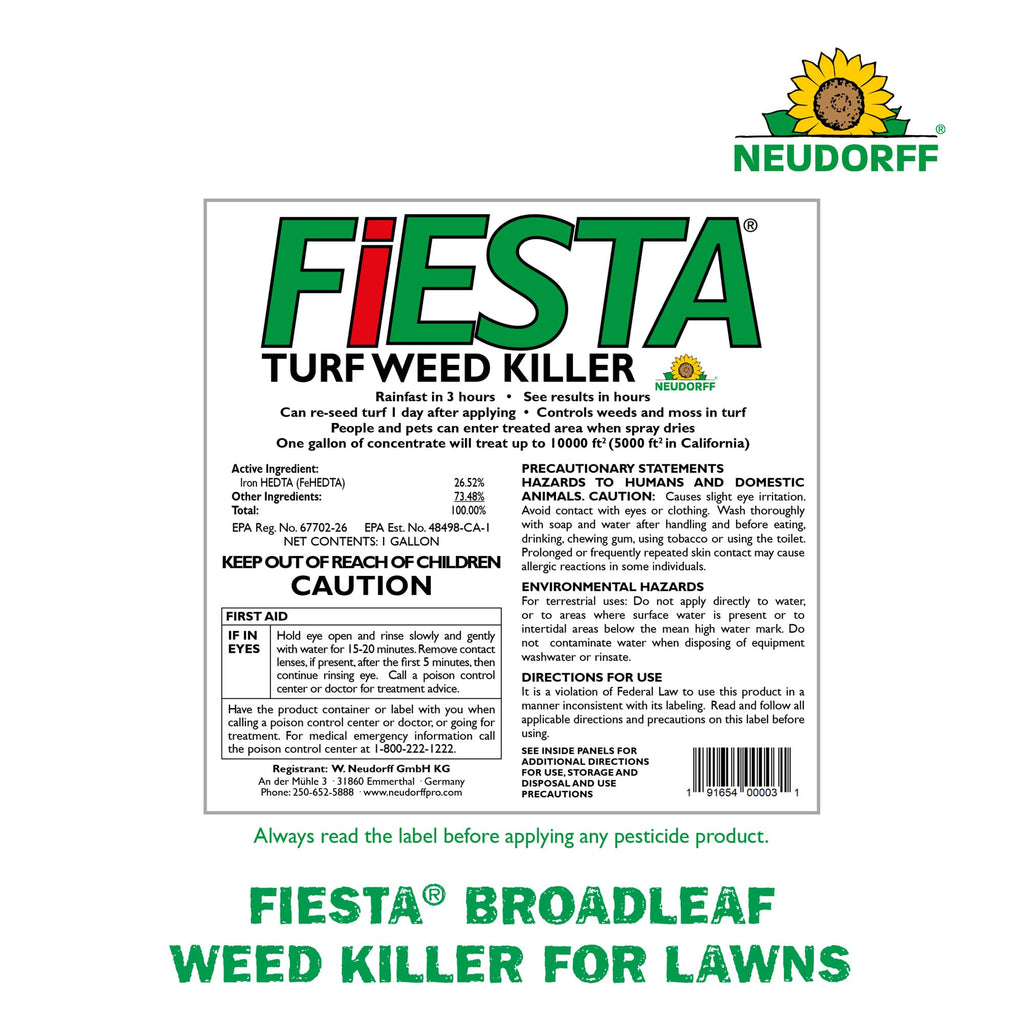 Turf Weed Killer Herbicide Concentrate One Gallon Z324