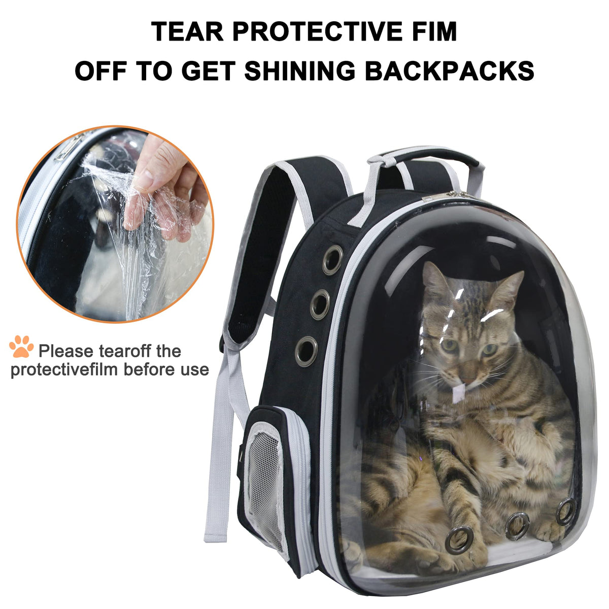 Airline Approved Bubble Cat Backpack T443543
