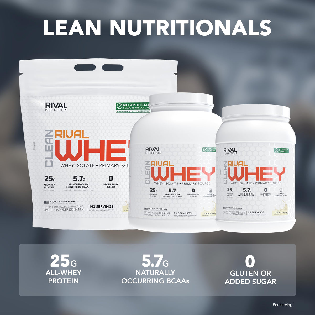 Whey Protein Powder Pure Chocolate 5 lb Q926332