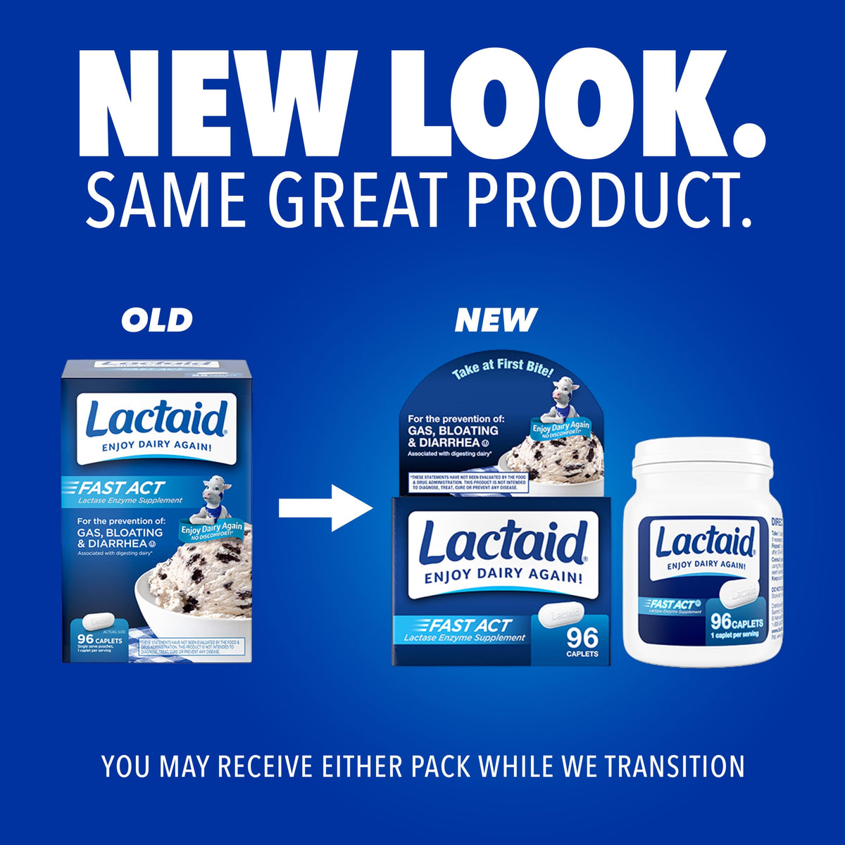 Lactase Enzyme Caplets 96 Ct K574524