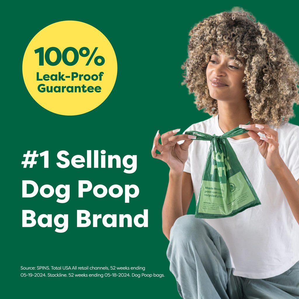 120 Leak Proof Unscented Dog Poop Bags S2633