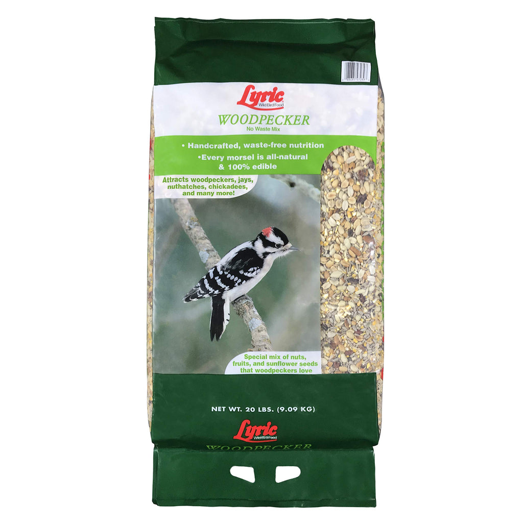 Woodpecker Wild Bird Seed with Nuts & Dried Fruit 20 lb Bag B4458