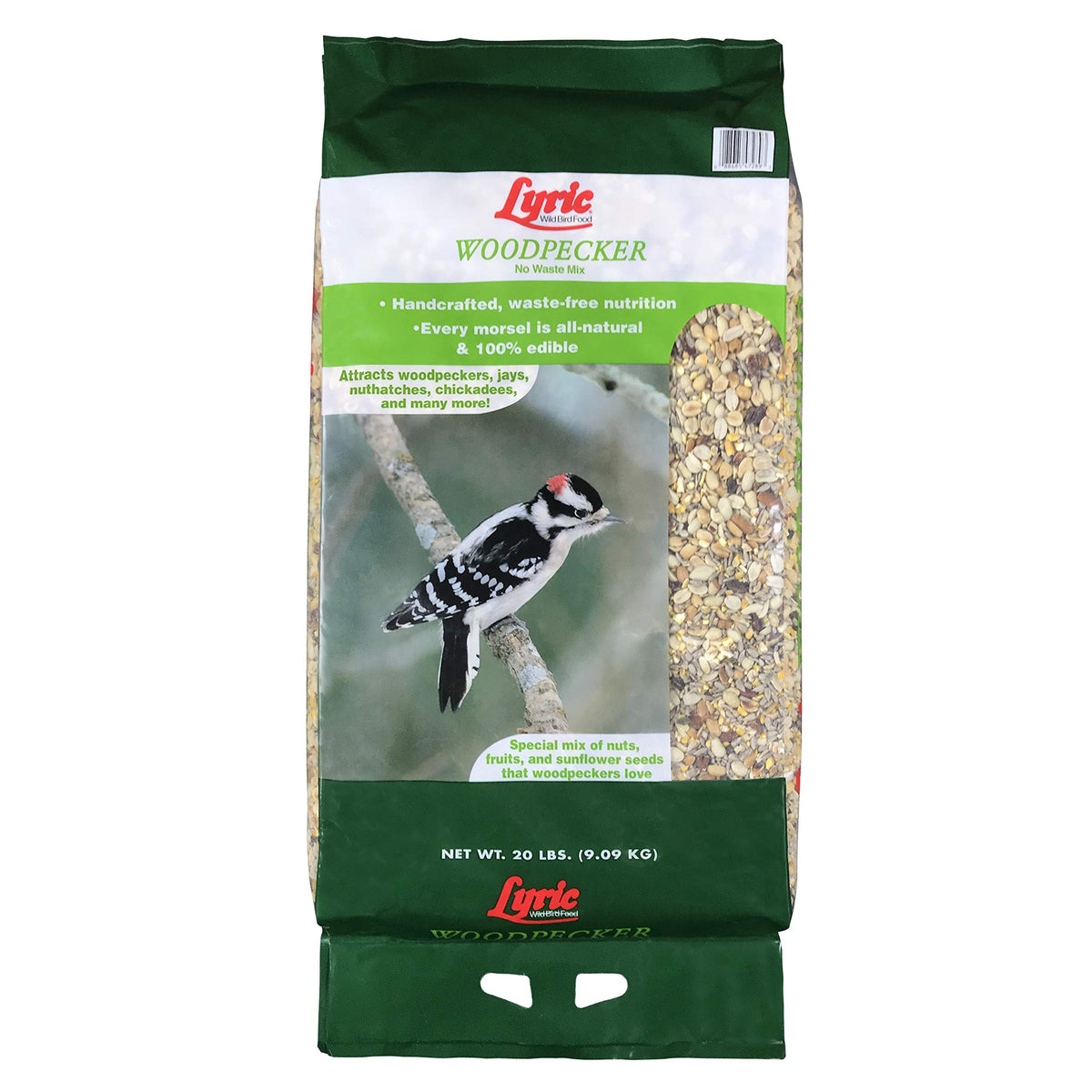 Woodpecker Wild Bird Seed with Nuts & Dried Fruit 20 lb Bag B4458