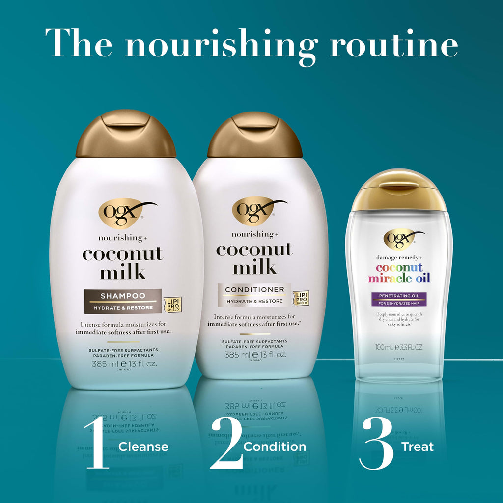 Coconut Milk Shampoo & Conditioner Set 2 x 13 fl. oz F2502