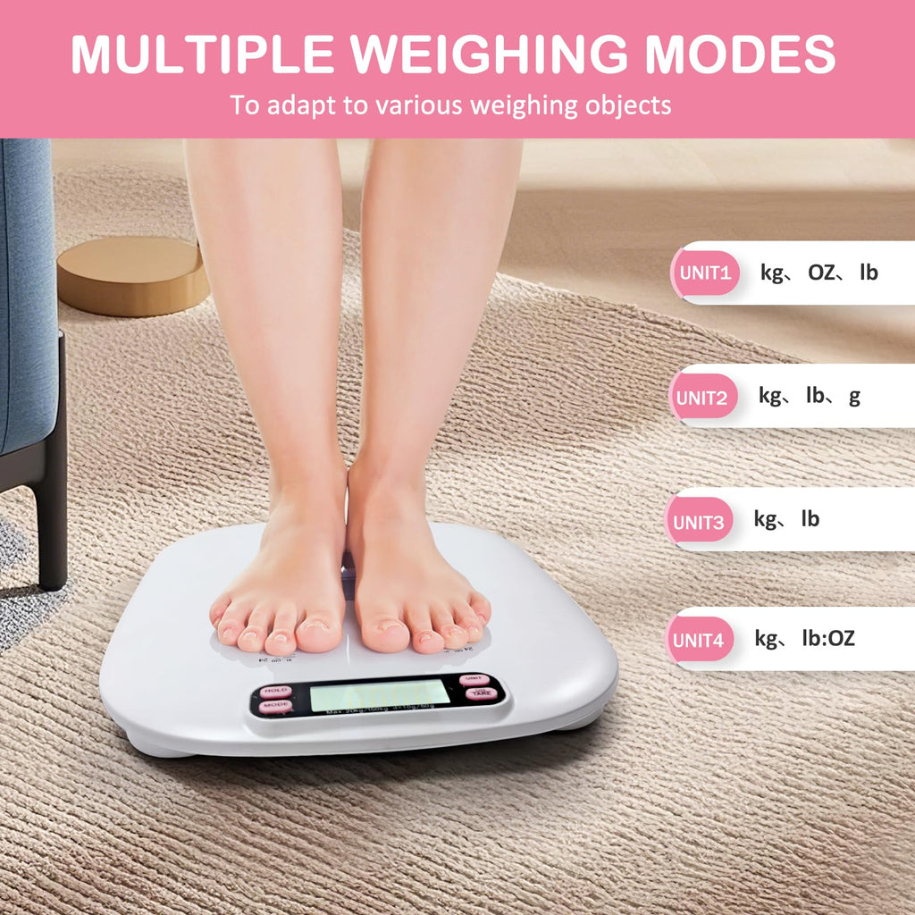 Portable Digital Pet Scale with Height Markings Z687199