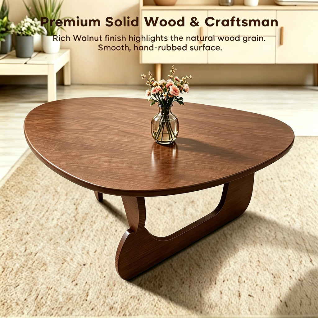 Solid Wood Triangle Coffee Table N953