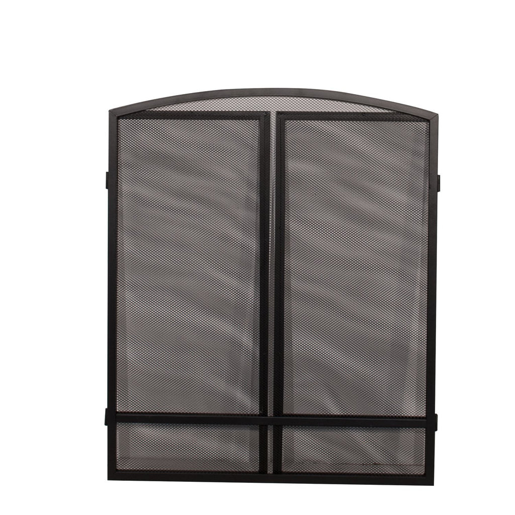 3-Panel Arch Screen with Double Bar A52822
