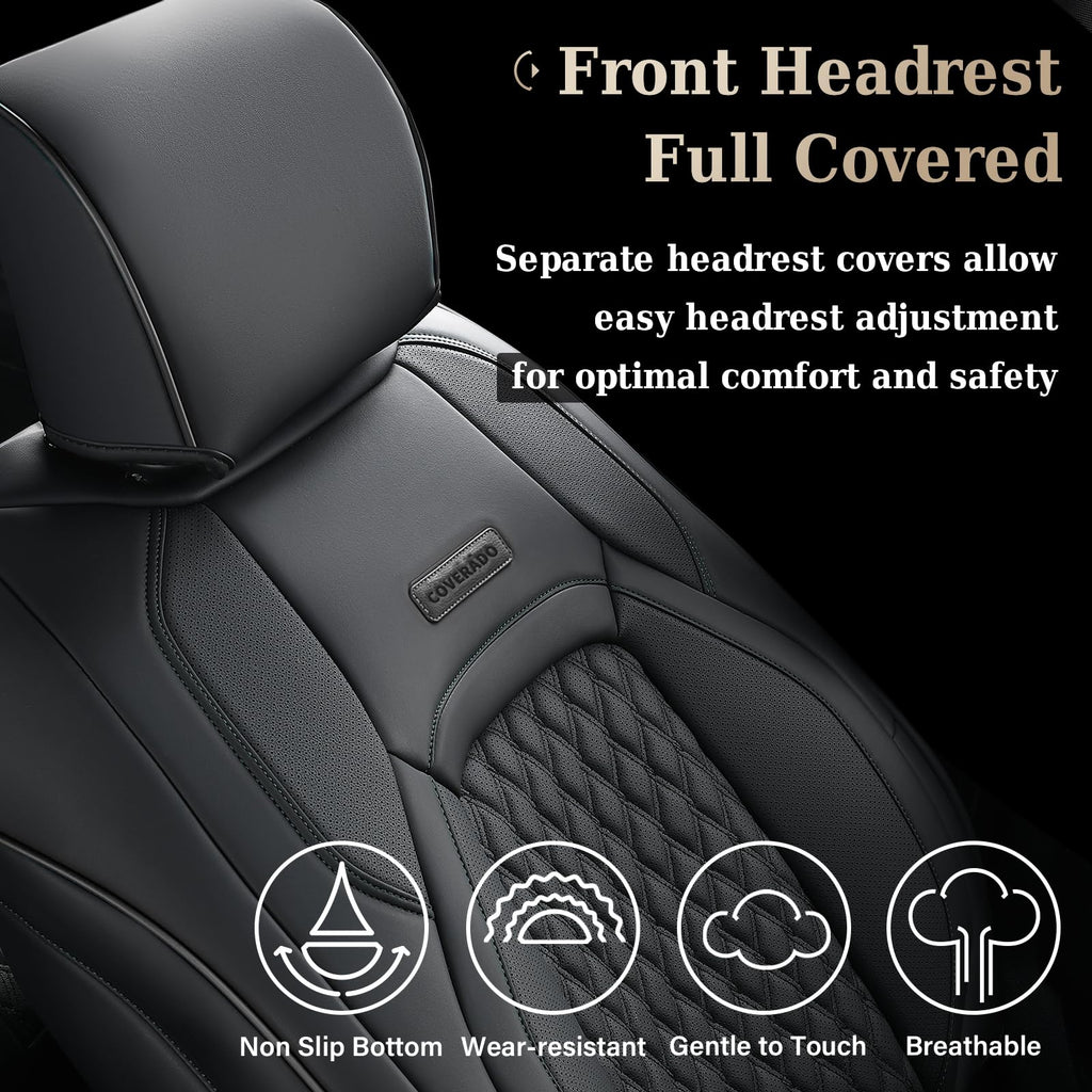 Waterproof Faux Leather Full Coverage Seat Covers G921403