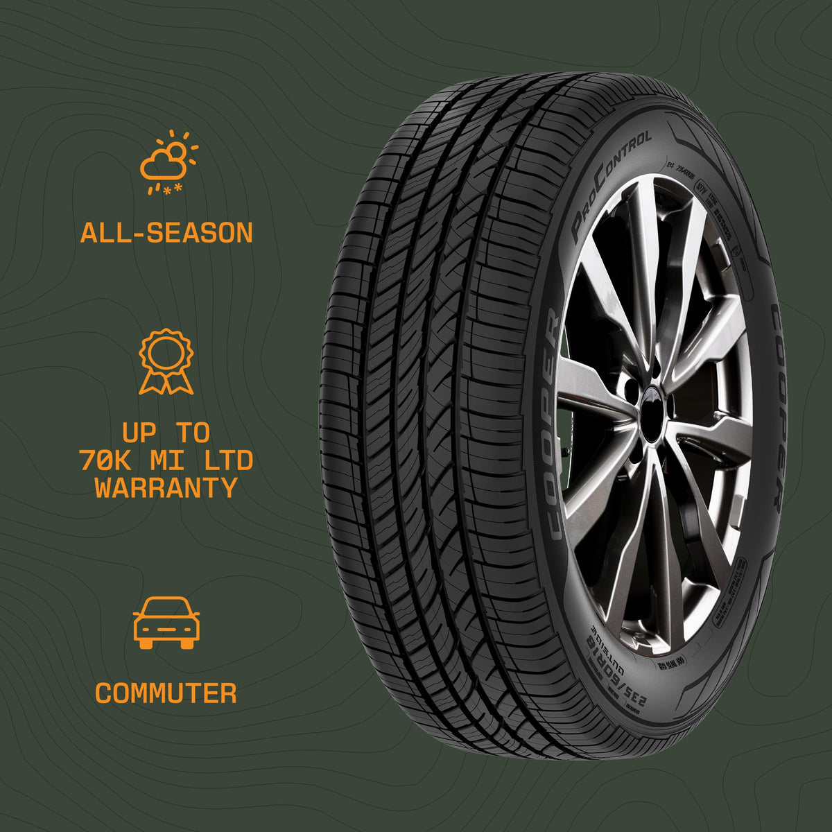 215/60R16 95V SL Tire Y1727