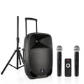 1600W 2-Way Rechargeable Powered PA Speaker System with Bluetooth R158554