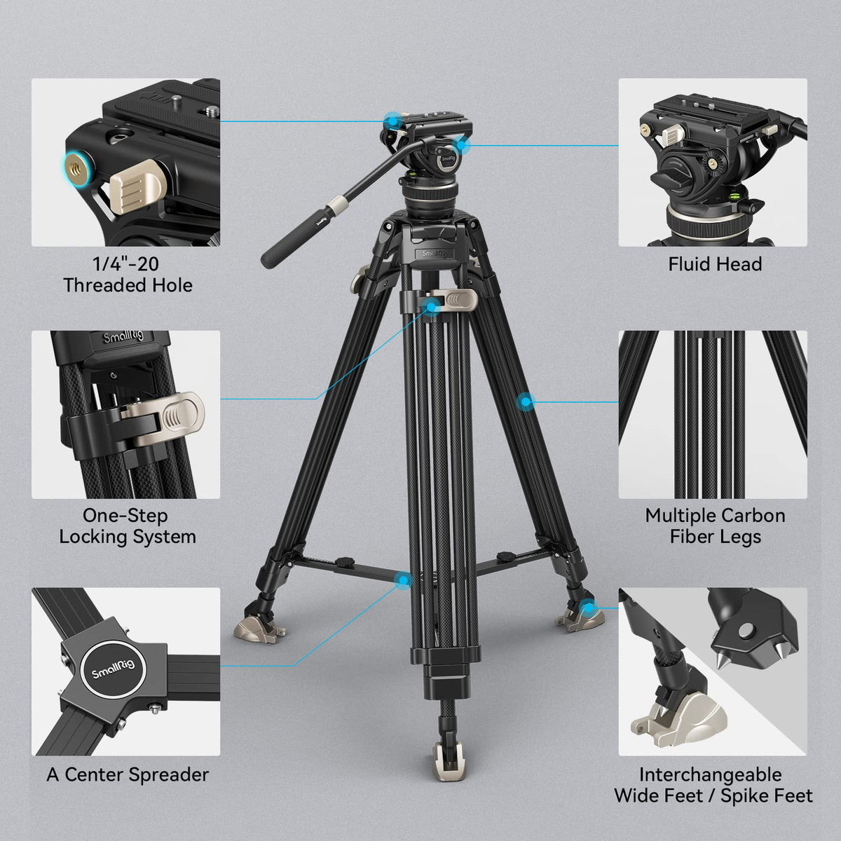 Carbon Fiber Tripod System N2544