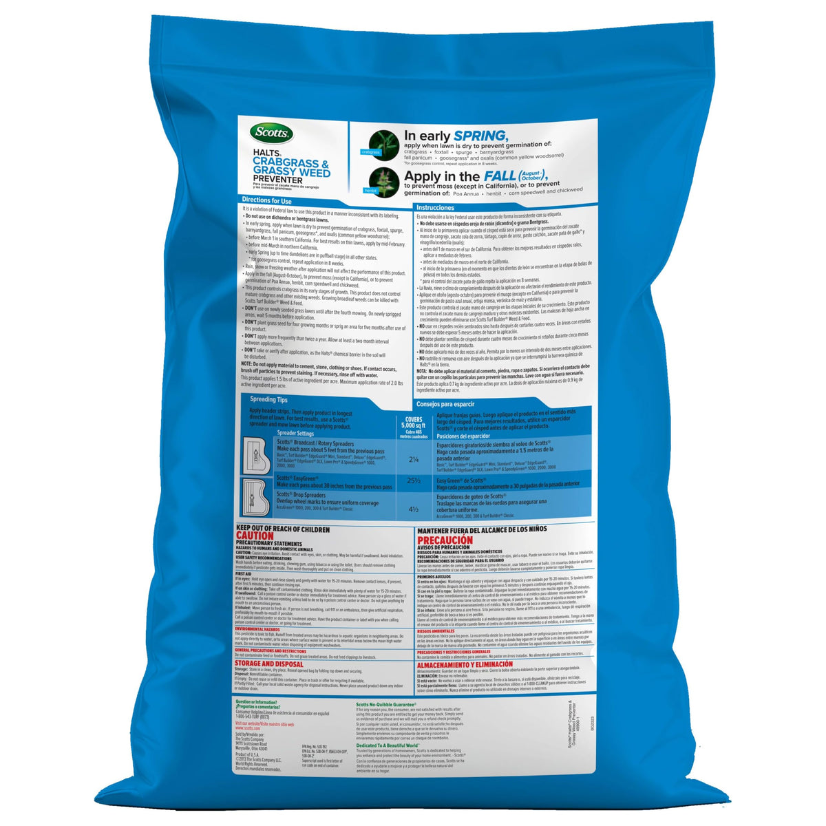 Crabgrass & Grassy Weed Preventer 10.06 lbs N285247