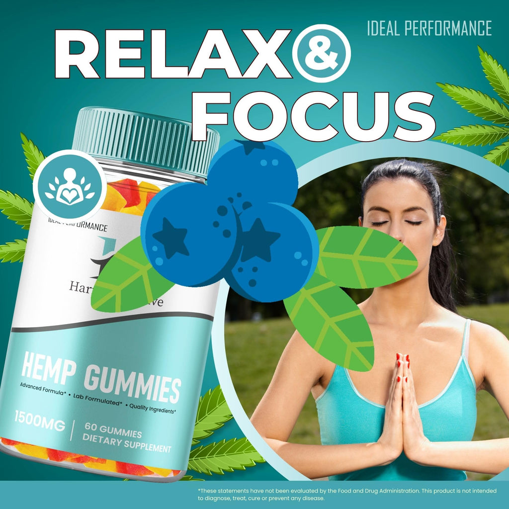 60 Gummies Hemp Gummies L5441