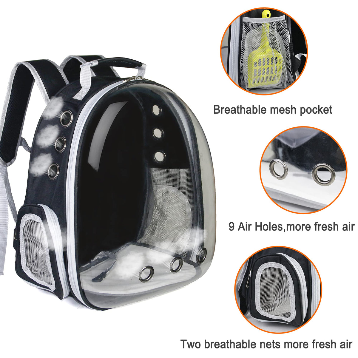Airline Approved Bubble Cat Backpack T443543