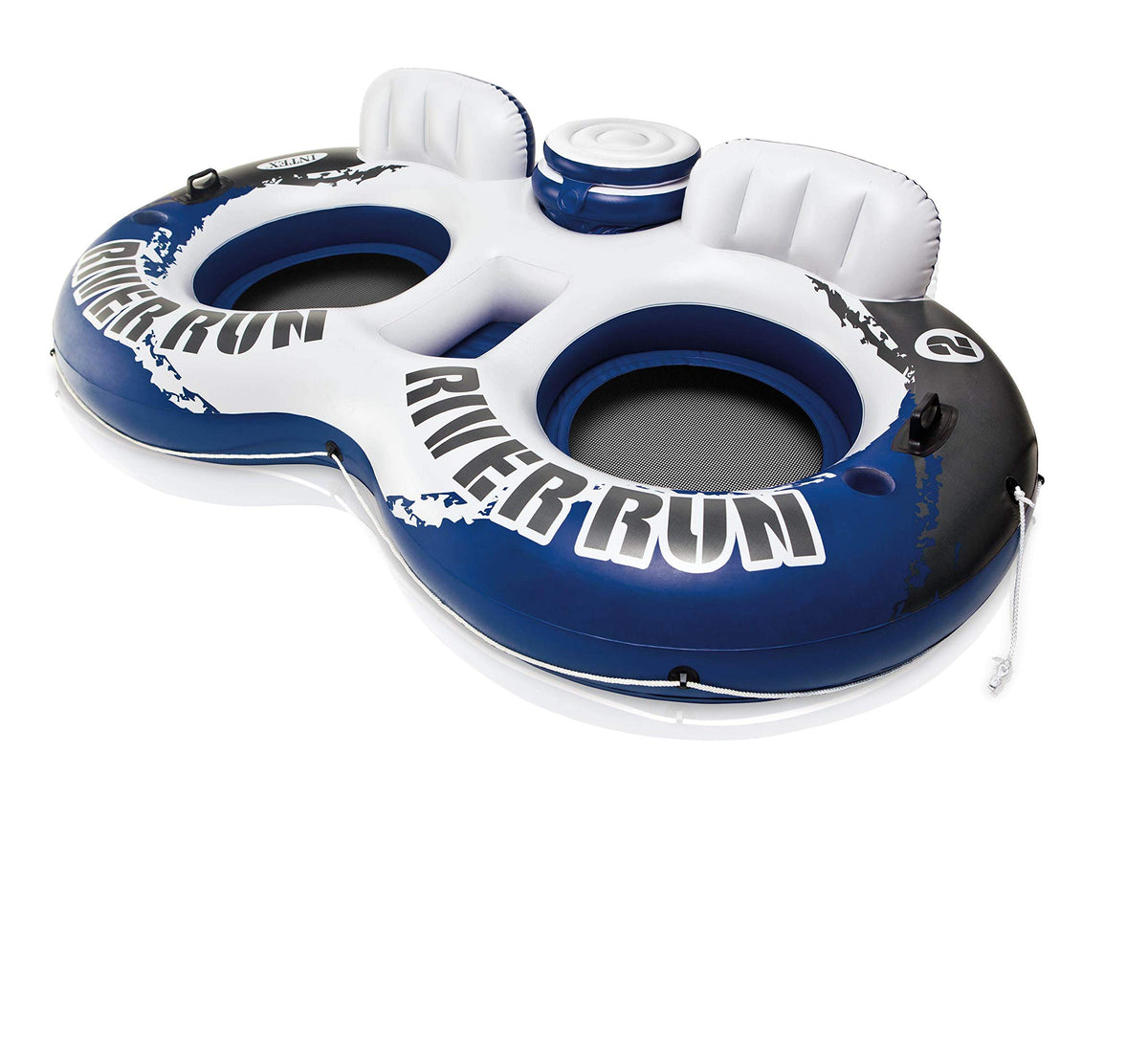 Inflatable 2-Person Floating Lake Lounge, 2-Pack F112198
