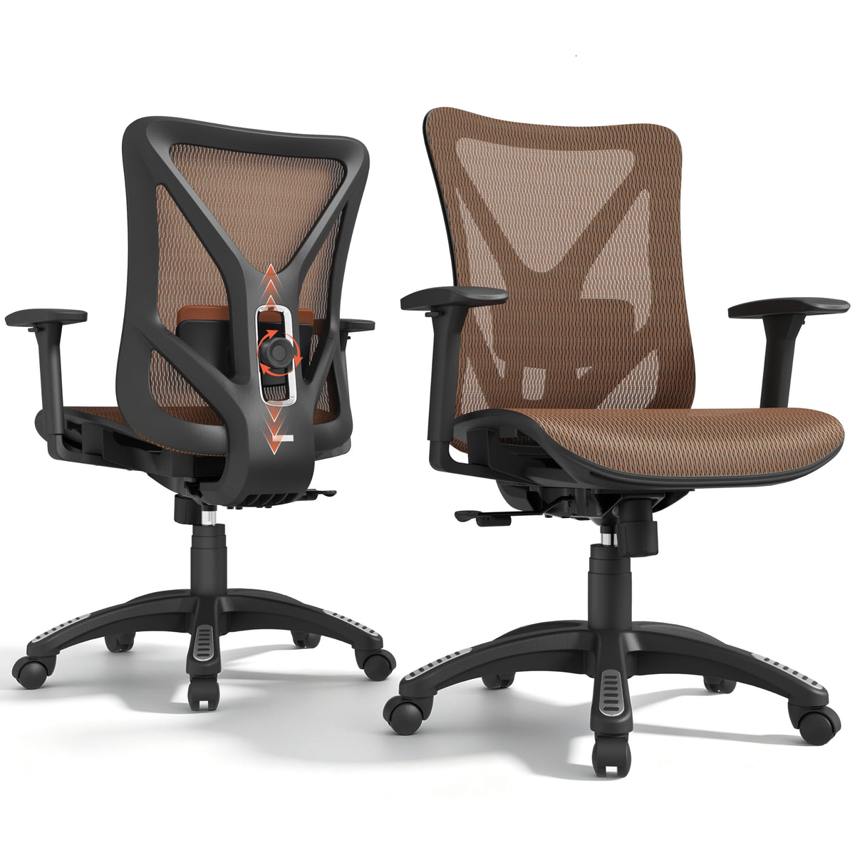 Ergonomic Mesh Office Chair with Adjustable Lumbar Support C18788