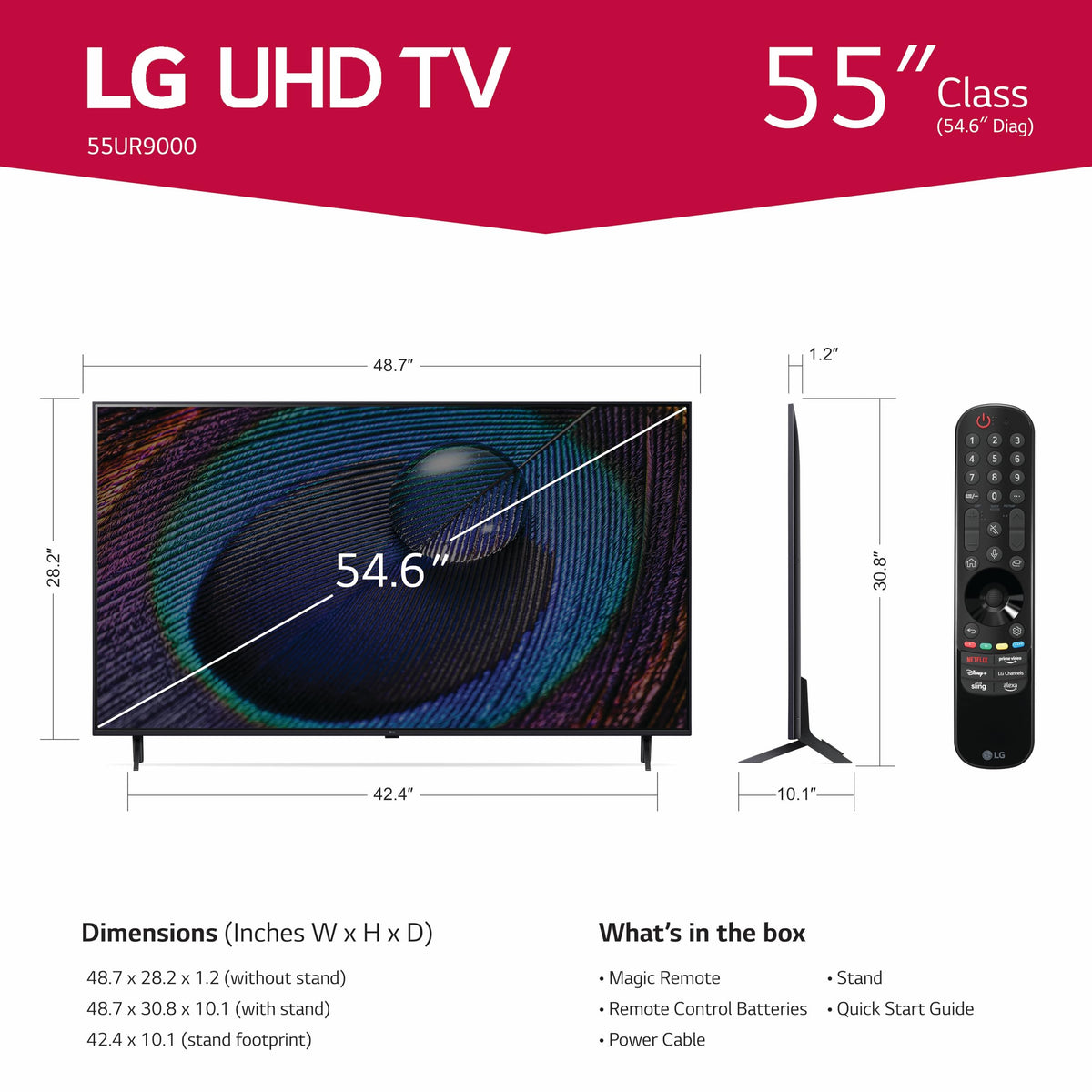 55-Inch 4K Smart TV W292
