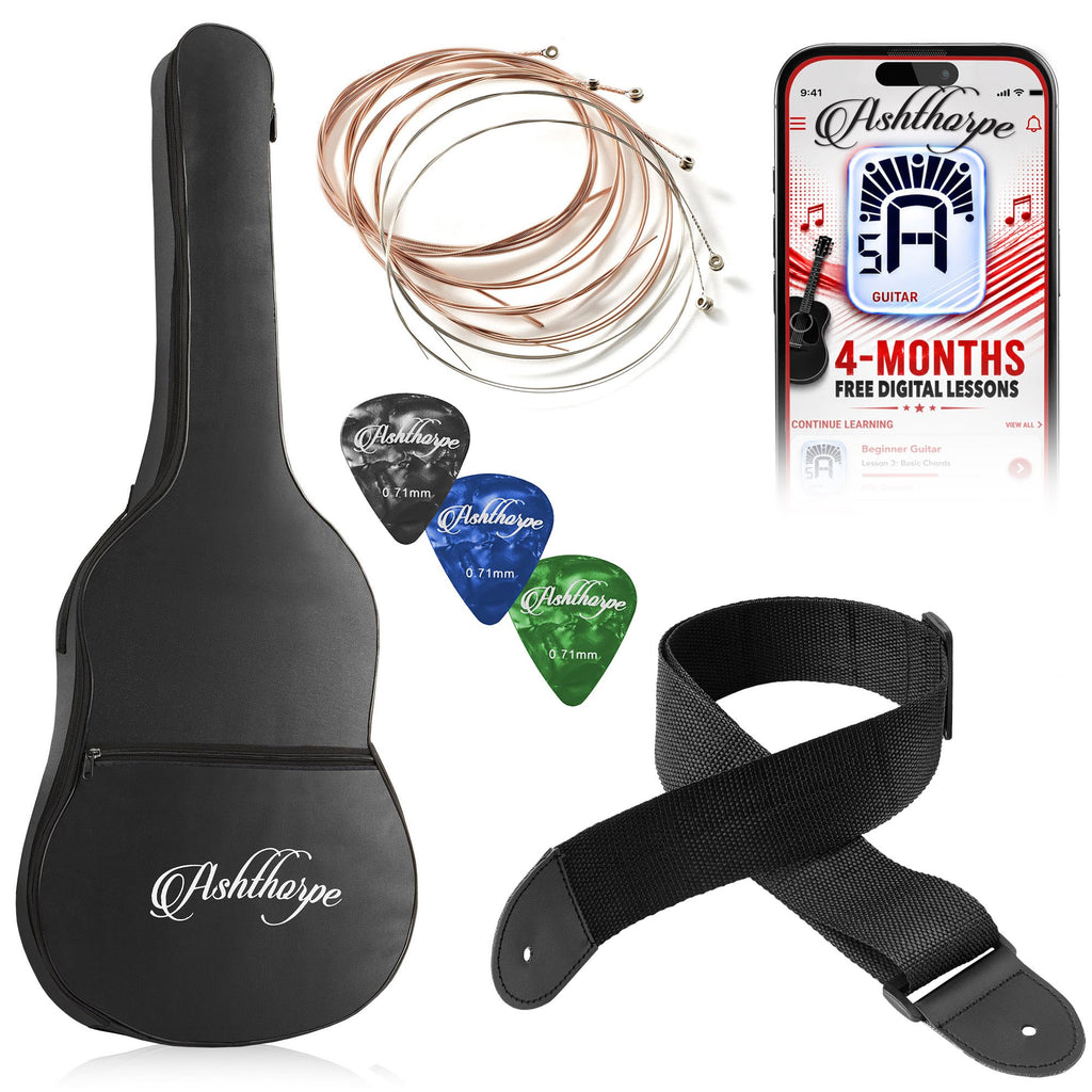 30-inch Kids Acoustic Guitar Beginner Kit with Gig Bag T323