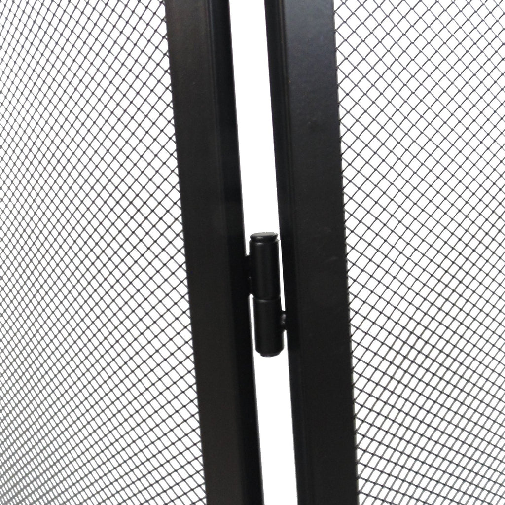 3-Panel Arch Screen with Double Bar A52822