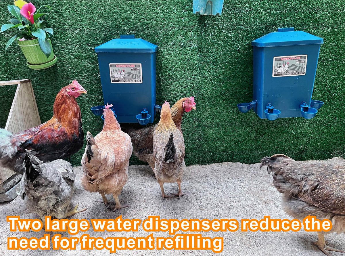 6 Gallon Chicken Waterer 2-Pack A797123